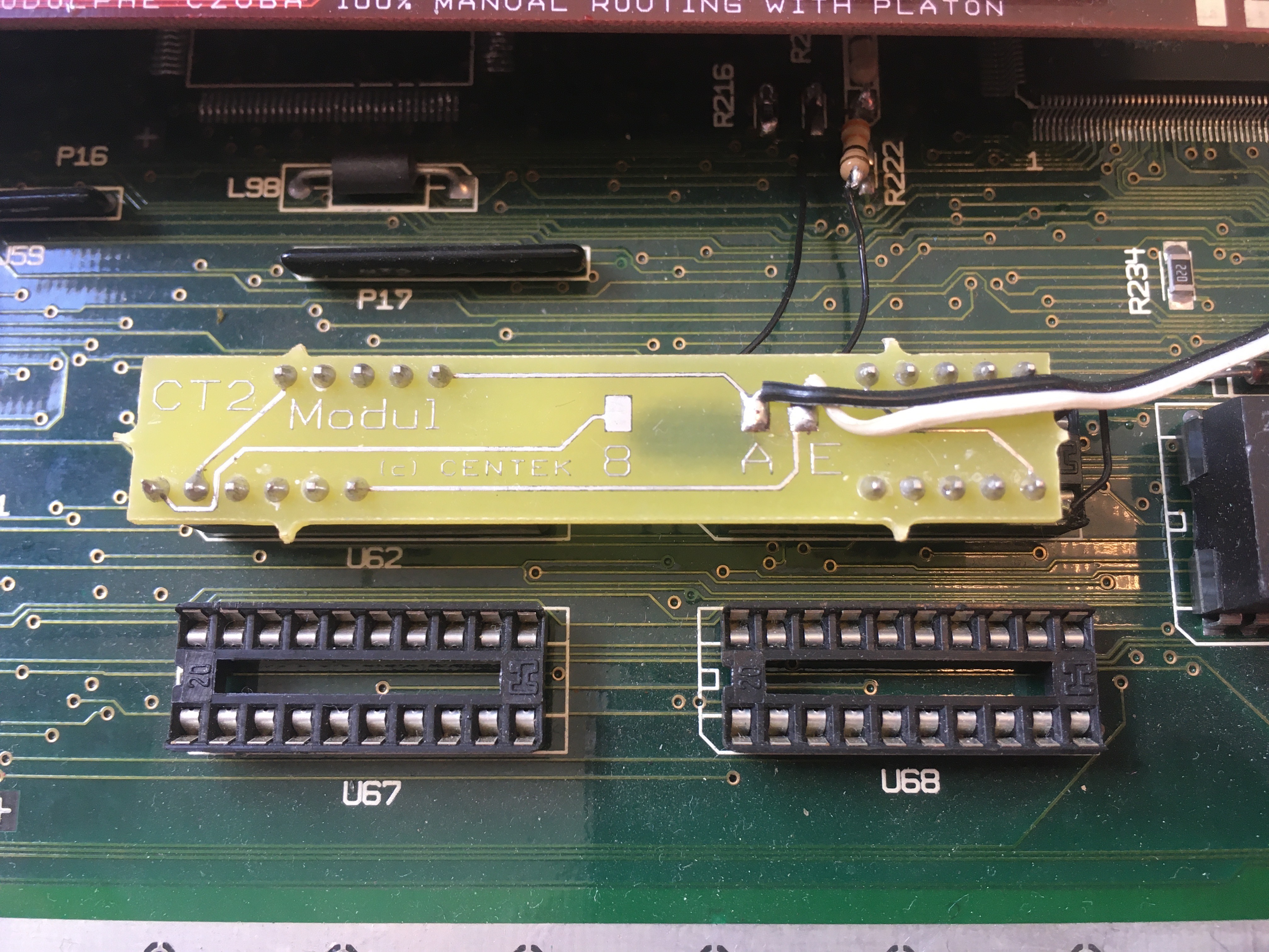 CT2A patch board